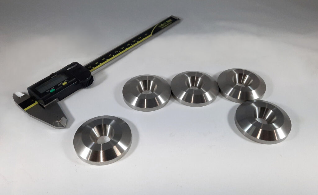 Ring met verzonken gat rvs316